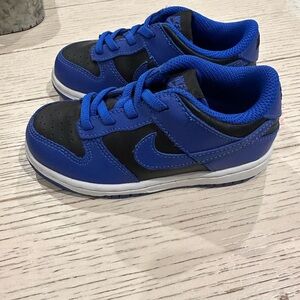 Cobalt Blue Dunks, size 9c